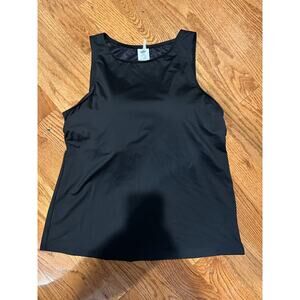 Lands end Swimsuit top 16DDD Black